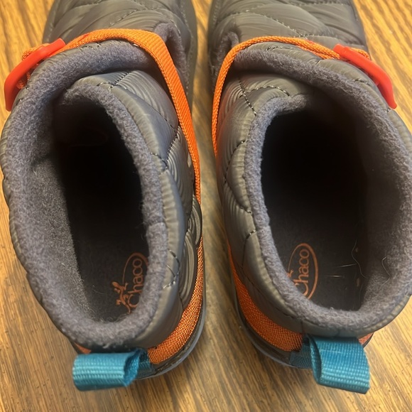 Chaco ramble puff, grey and orange, excellent condition worn once, kids size 6 - Picture 6 of 7